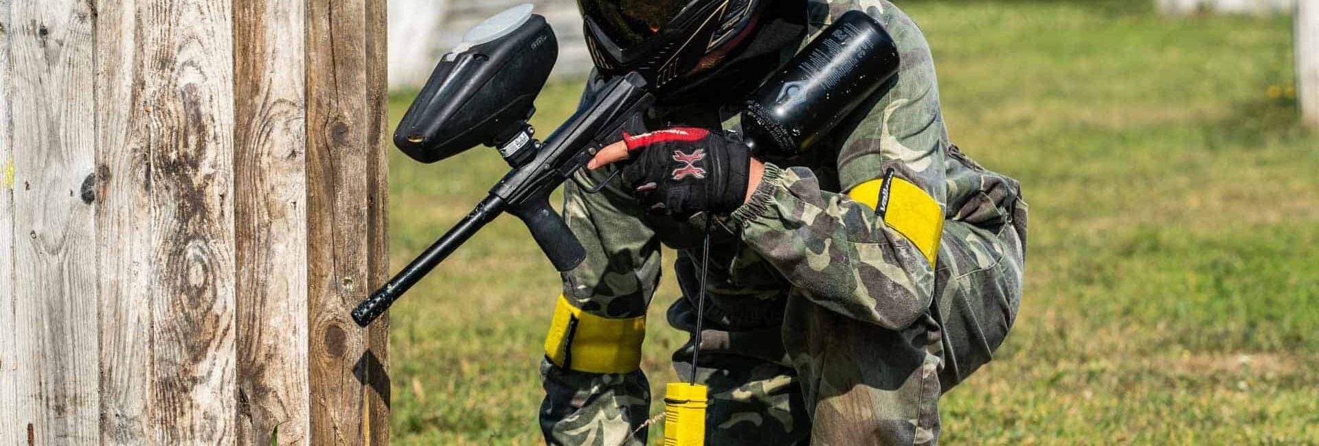 Vælg paintball som jeres næste polterabend aktivitet